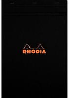 Блокнот "Rhodia", A4, 80 листов, клетка, черный