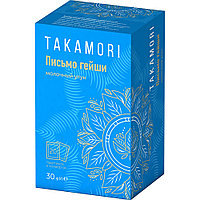 Чай "Takamori. Письмо гейши", зеленый, молочный улун, 20 пакетиков x 1,5 г