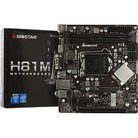 Мат. плата BioStar H81MHV3 3.0 (RTL) LGA1150 H81 PCI-E Dsub+HDMI GbLAN SATA MicroATX 2DDR3