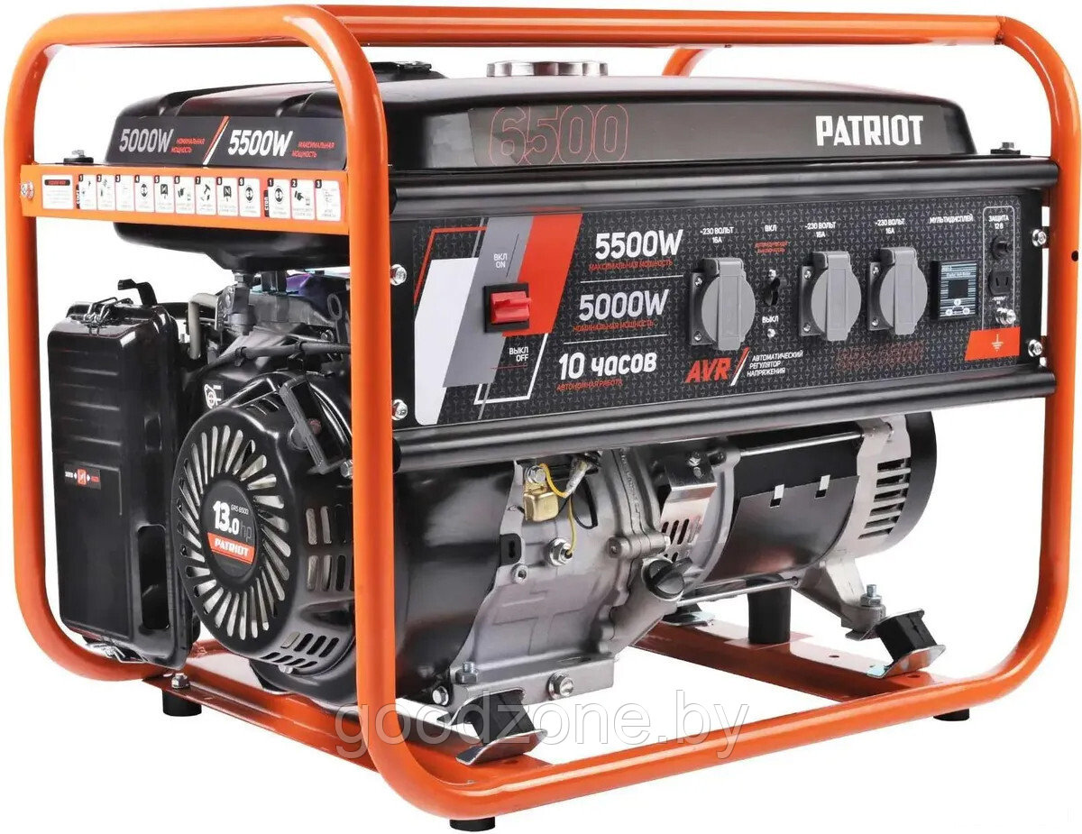 Бензиновый генератор Patriot GRS 6500 - фото 1 - id-p227244753