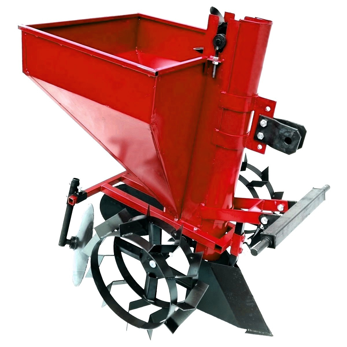 Картофелесажалка к мини-трактору на 3-х точечное прицепное КСТО1 - фото 1 - id-p227244786