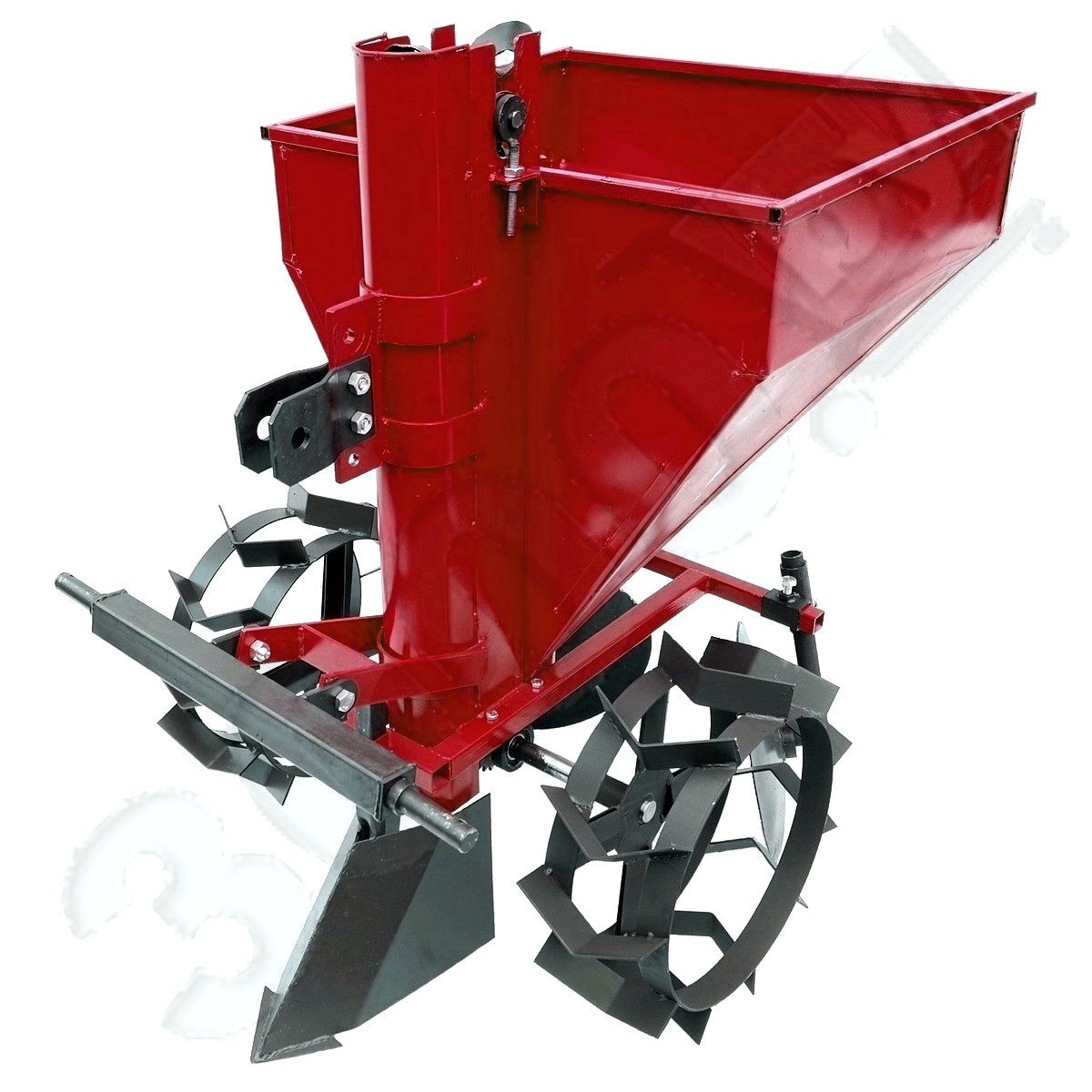 Картофелесажалка к мини-трактору на 3-х точечное прицепное КСТО1 - фото 3 - id-p227244786