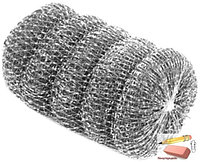 Мочалка спиральная Scraber 30 грамм, 5 шт/уп. (сетка), арт.SCRABER-30