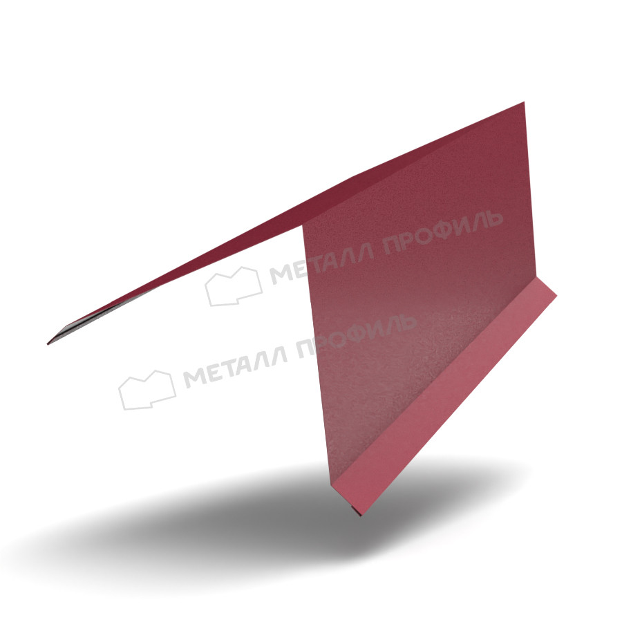 Металл Профиль Планка конька кровли односкатной 185х185х2000 (VikingMP E-20-3005-0.5)