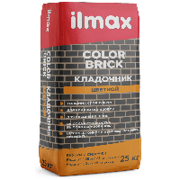 Ilmax color brick Кладочник Цветной антрацит, 25 кг
