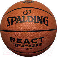 Баскетбольный мяч Spalding React TF-250 / 76-968z