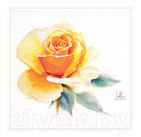 Набор для вышивания Алиса Акварельные розы. Желтая элегантная / 2-53