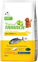 Сухой корм для собак Trainer Natural для мелких пород с рыбой, рисом и морскими водорослями