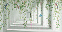 Фотообои листовые Citydecor Flower Tunnel 3D 3