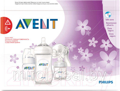 Пакет для стерилизации в СВЧ-печи Philips AVENT SCF297/05 - фото 4 - id-p227256123