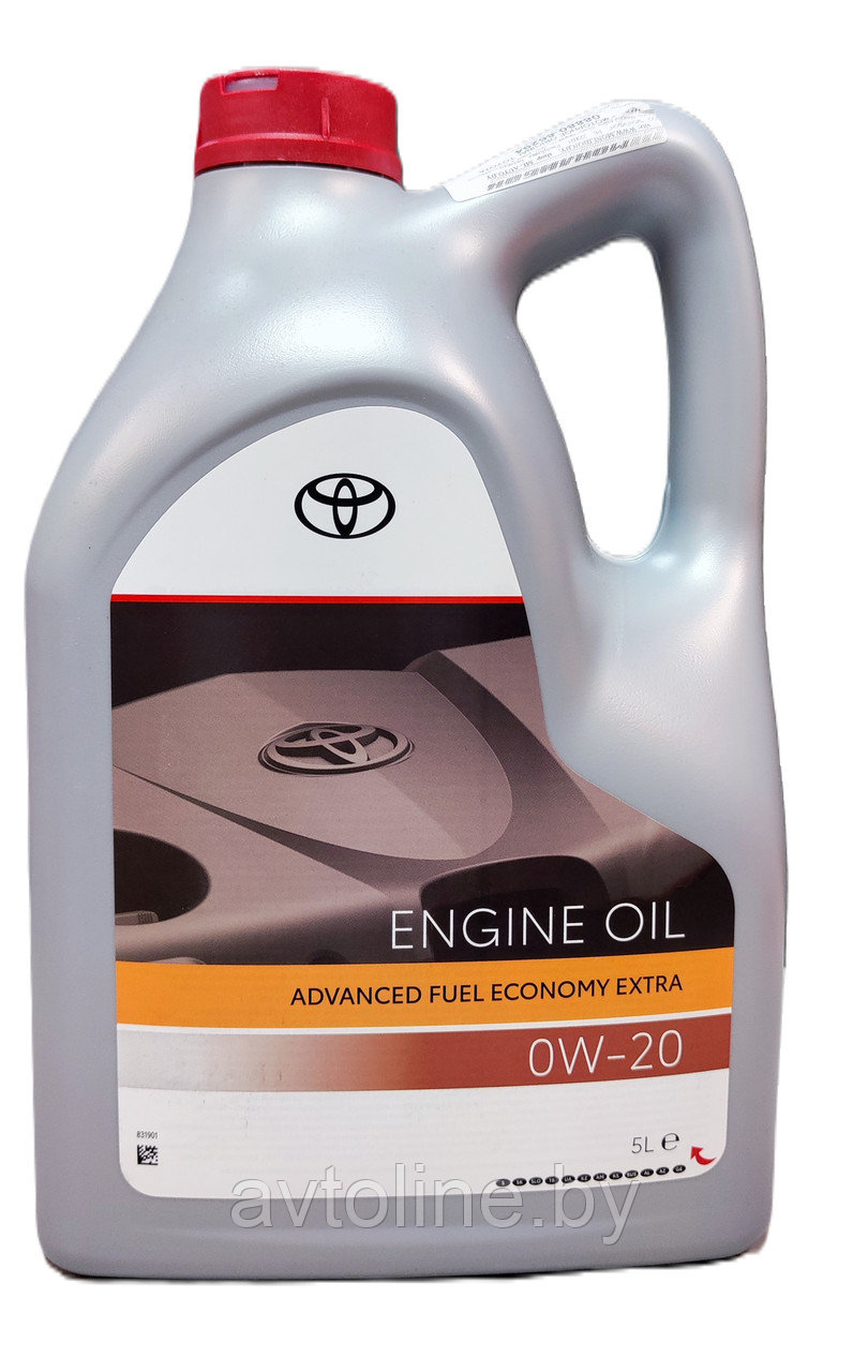 Масло моторное TOYOTA 0W20 SL/CF (пластик, 5л) 0888086294