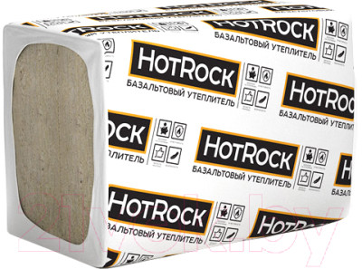 Минеральная вата HotRock Блок 1200х600x100 - фото 1 - id-p227258162