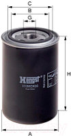 Топливный фильтр Hengst H18WDK03