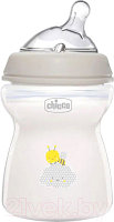 Бутылочка для кормления Chicco Natural Feeling с силиконовой соской и наклоном / 00081323300000