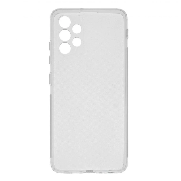 Чехол-накладка для Samsung Galaxy A52 5G SM-A525 (силикон) прозрачный с защитой камеры - фото 1 - id-p149397232