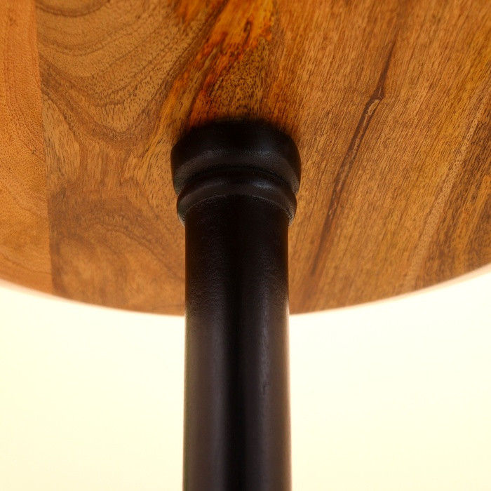 Столик кофейный 40х40х60 см, манговое дерево - фото 4 - id-p227264729