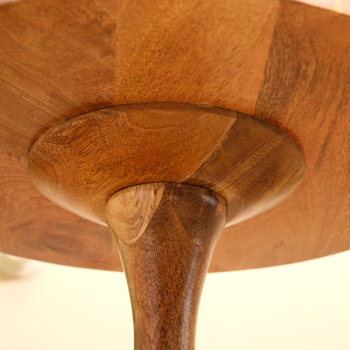 Столик кофейный 40х40х50 см, манговое дерево - фото 4 - id-p227264733