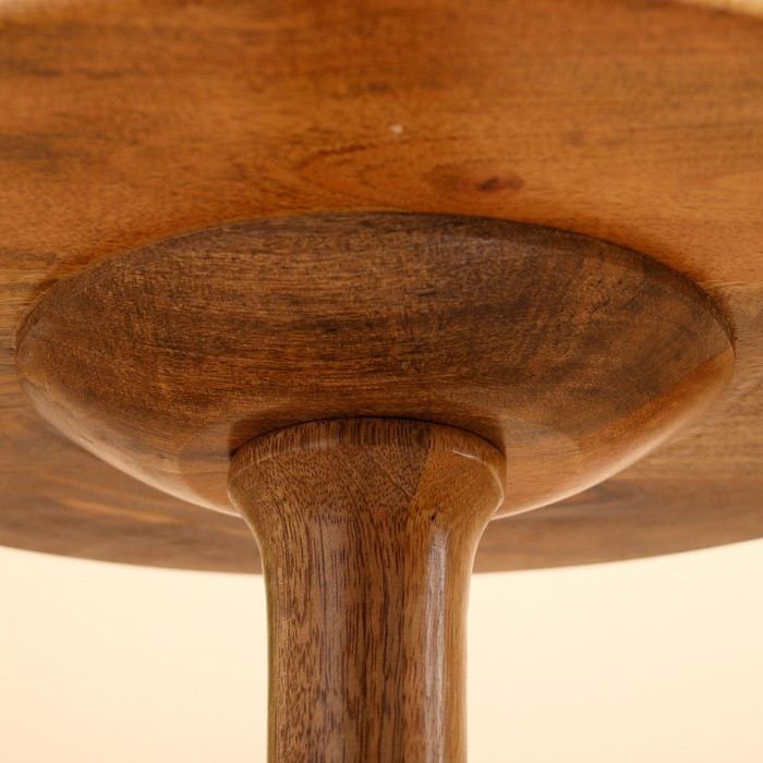 Столик кофейный 37х37х45 см, манговое дерево - фото 4 - id-p227264734