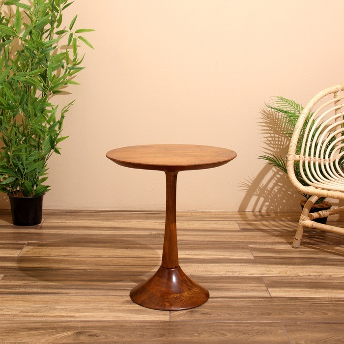 Столик кофейный 45х45х52 см, манговое дерево - фото 2 - id-p227264739