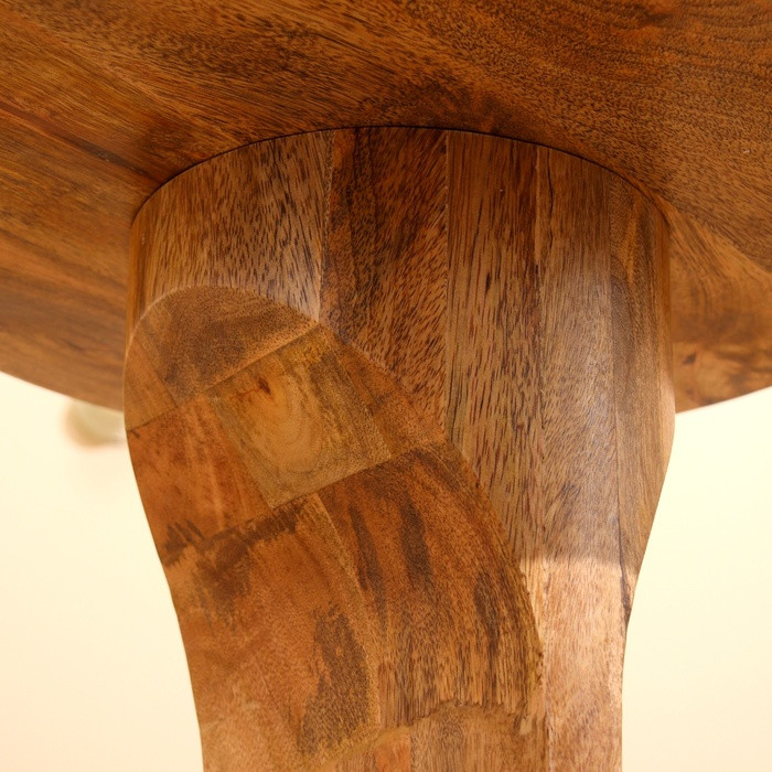 Столик кофейный 45х45х50 см, манговое дерево - фото 4 - id-p227264740