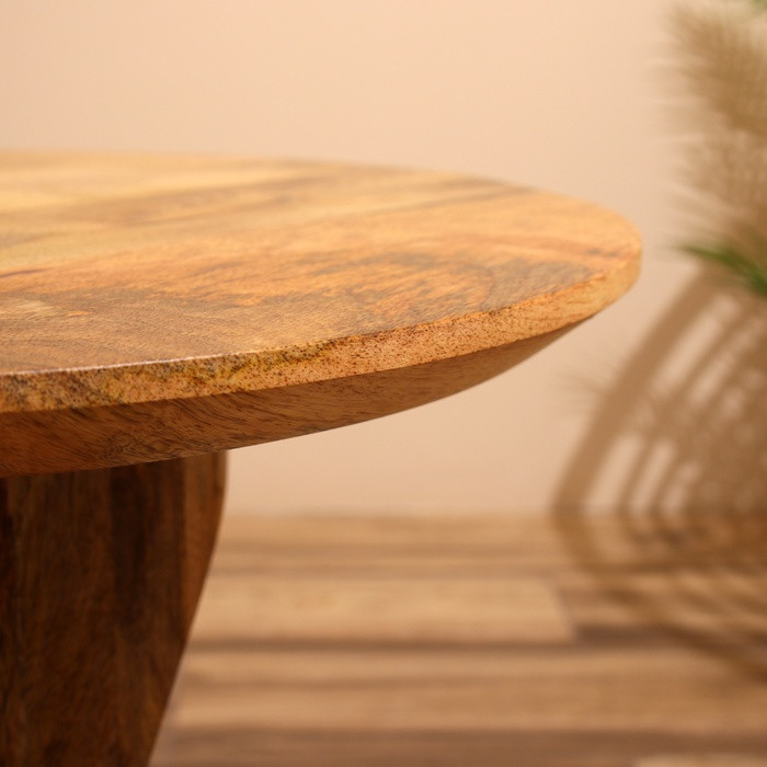 Столик кофейный 45х45х50 см, манговое дерево - фото 6 - id-p227264740