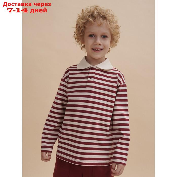 Джемпер для мальчиков, рост 86 см, цвет бордовый - фото 1 - id-p226936452