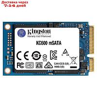 Накопитель SSD Kingston mSATA 1TB SKC600MS/1024G KC600 mSATA