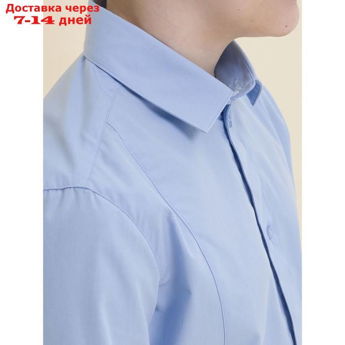 Сорочка верхняя для мальчиков, рост 122 см, цвет голубой - фото 5 - id-p226938208