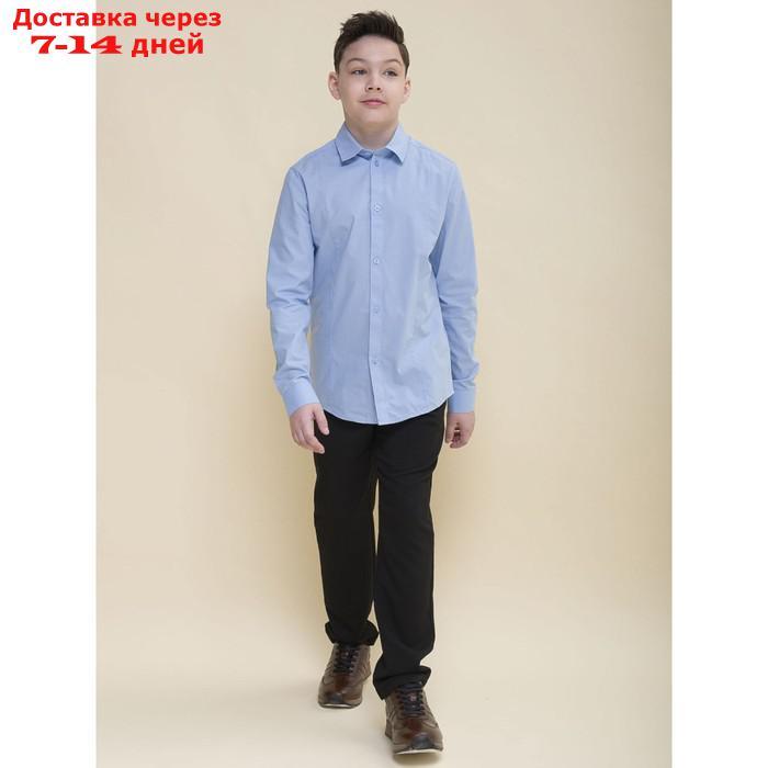 Сорочка верхняя для мальчиков, рост 122 см, цвет голубой - фото 8 - id-p226938208