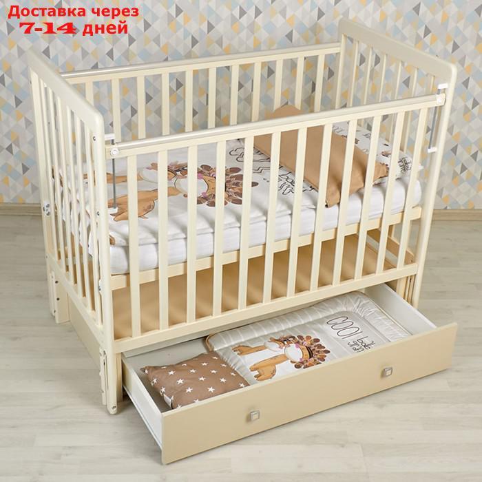 Кровать детская Фея 328-01, цвет бежевый - фото 1 - id-p226948900
