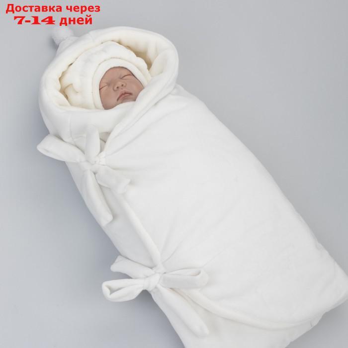 Комплект на выписку KinDerLitto "Веснушка", 5 предметов: одеяло-конверт, шапочка, комбинезон-слип, комбинезон, - фото 9 - id-p226940102