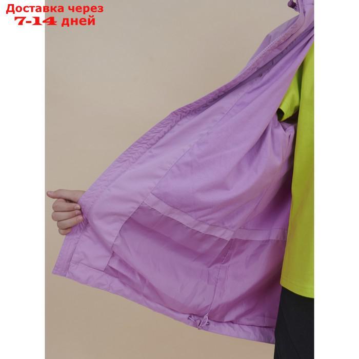 Ветровка для девочек, рост 116 см, цвет розовый - фото 2 - id-p226936527