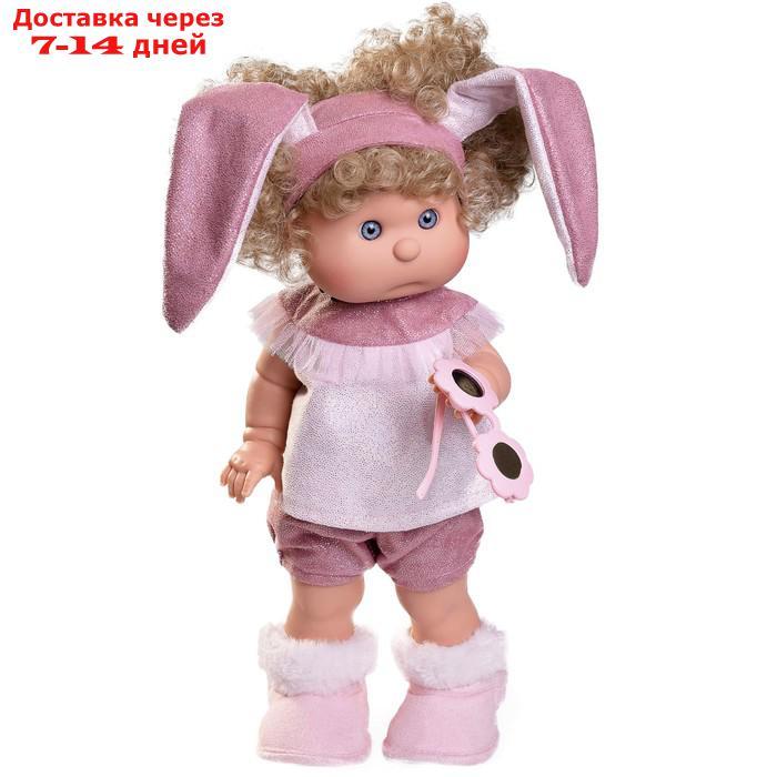 Кукла Munecas Antonio Juan "Ирис", в образе зайчика, виниловая, 38 см - фото 2 - id-p226944968