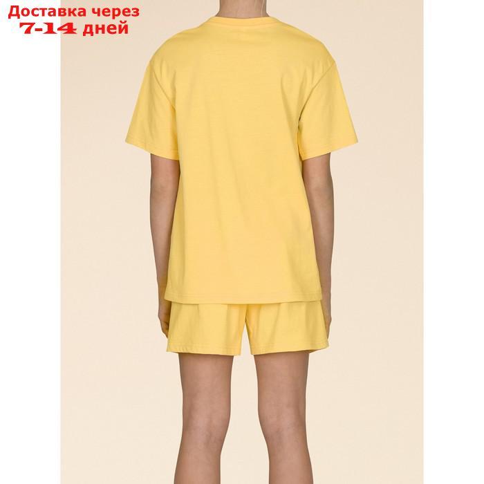 Комплект для девочек, рост 134 см, цвет жёлтый - фото 2 - id-p226936560