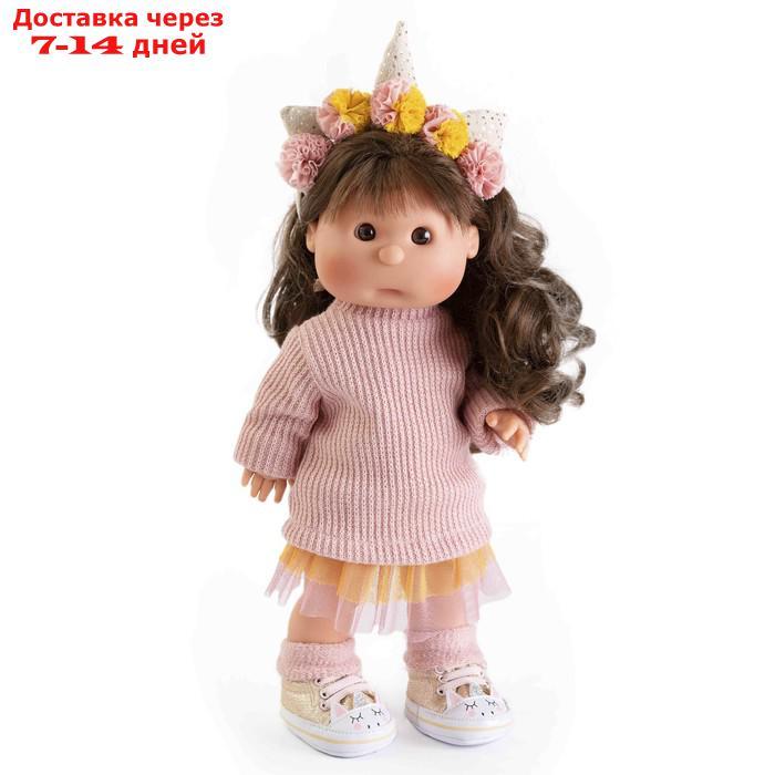 Кукла Munecas Antonio Juan "Ирис", в образе единорога, виниловая, 38 см - фото 9 - id-p226944986