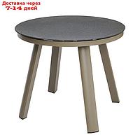 Стол обеденный Leif, 900×900×750 мм, цвет серо-бежевый
