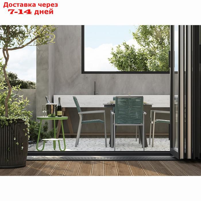 Стол обеденный Leif, 900×900×750 мм, цвет серо-бежевый - фото 4 - id-p226951283