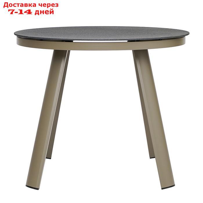 Стол обеденный Leif, 900×900×750 мм, цвет серо-бежевый - фото 9 - id-p226951283