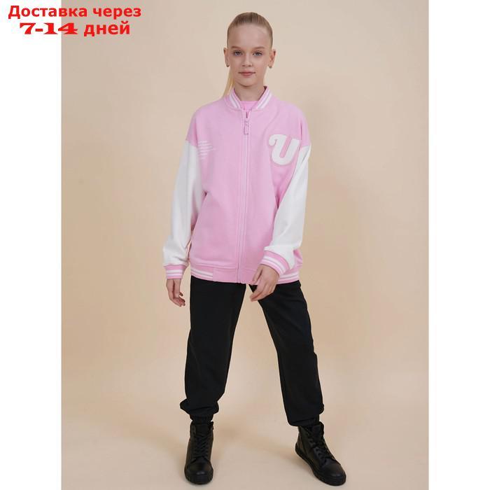 Жакет для девочек, рост 134 см, цвет розовый - фото 8 - id-p226936582