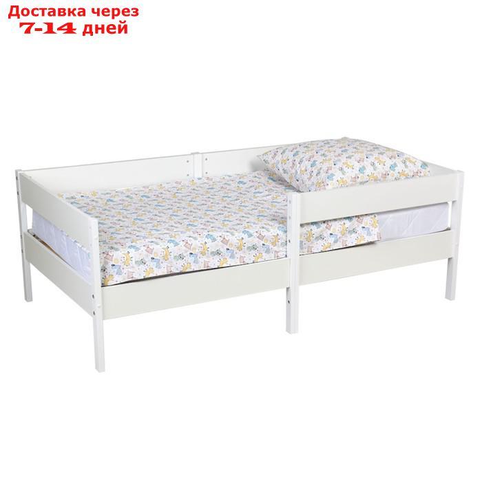 Кровать детская Polini Kids Simple 3435, цвет белый - фото 1 - id-p226938346