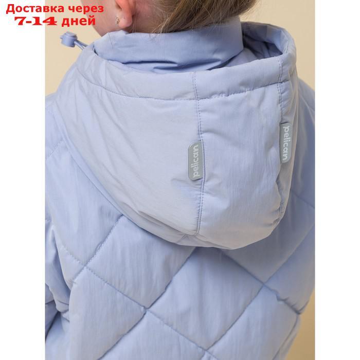 Куртка для девочек, рост 128 см, цвет лавандовый - фото 2 - id-p226966988