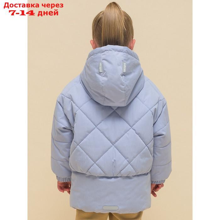 Куртка для девочек, рост 128 см, цвет лавандовый - фото 5 - id-p226966988