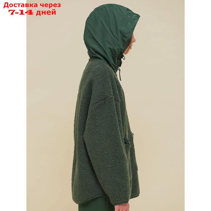 Куртка для девочек, рост 104 см, цвет хаки - фото 5 - id-p226966990