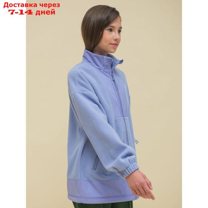 Куртка для девочек, рост 128 см, цвет лавандовый - фото 6 - id-p226966993