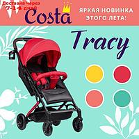 Коляска детская прогулочная Costa Tracy, цвет красный
