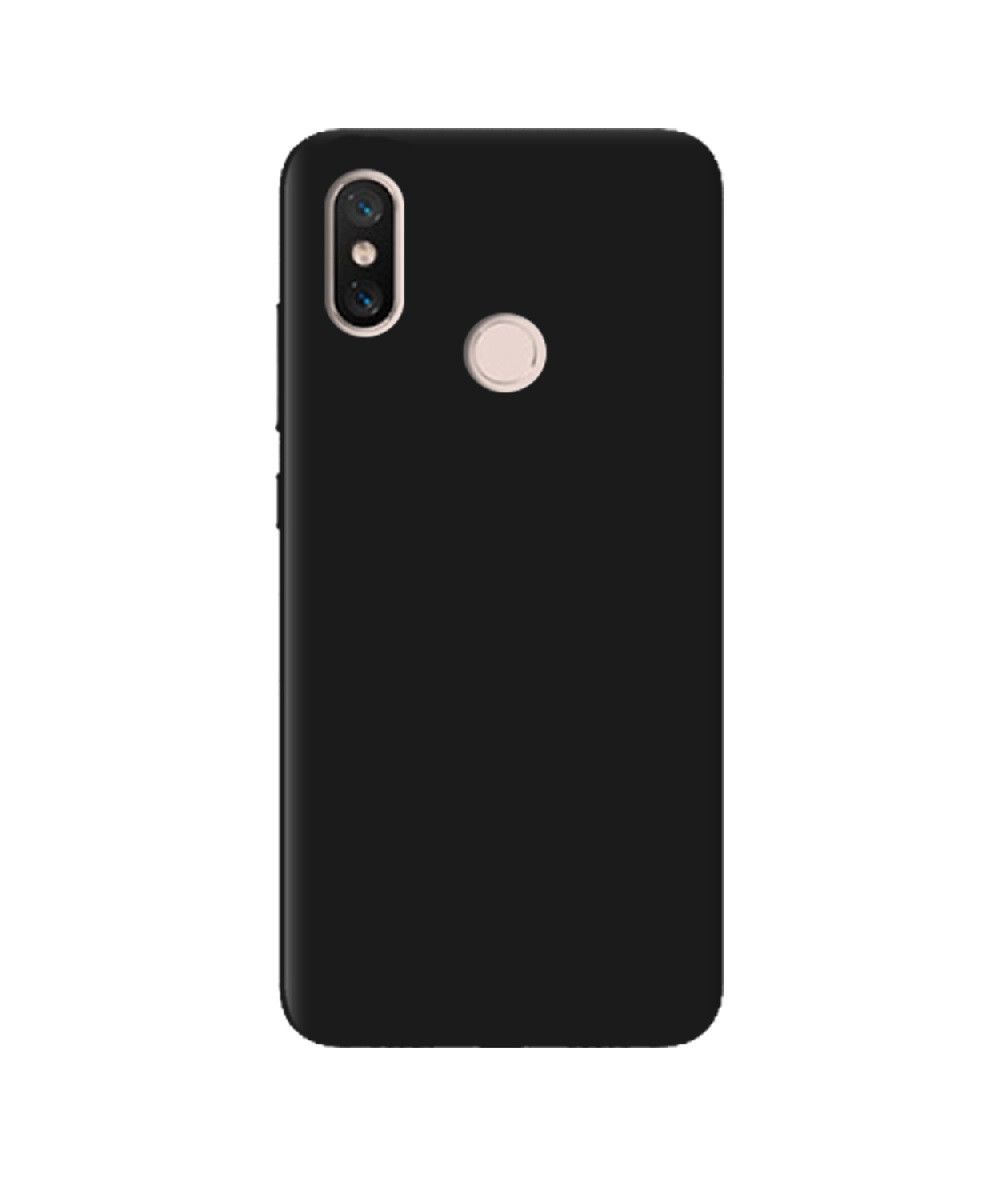 Чехол-накладка для Xiaomi Mi 8 SE (силикон) черный - фото 1 - id-p81790055