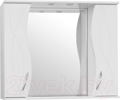 Шкаф с зеркалом для ванной Style Line Амелия 90см - фото 1 - id-p227264097