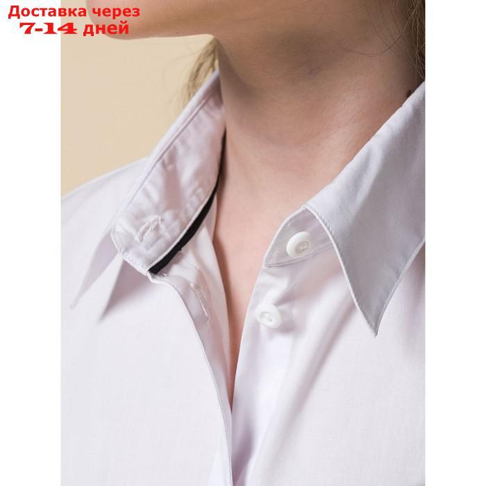 Блузка для девочек, рост 122 см, цвет белый - фото 5 - id-p226967006