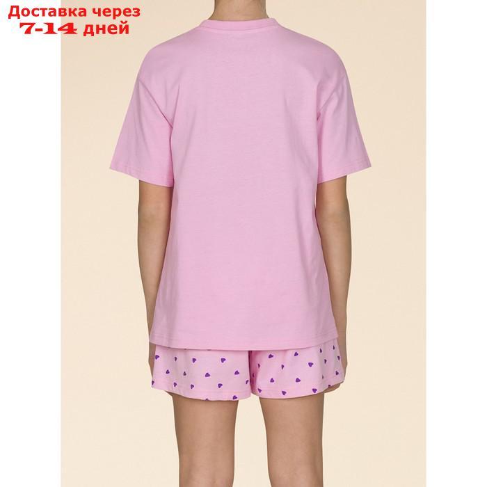 Комплект для девочек, рост 92 см, цвет розовый - фото 2 - id-p226936624