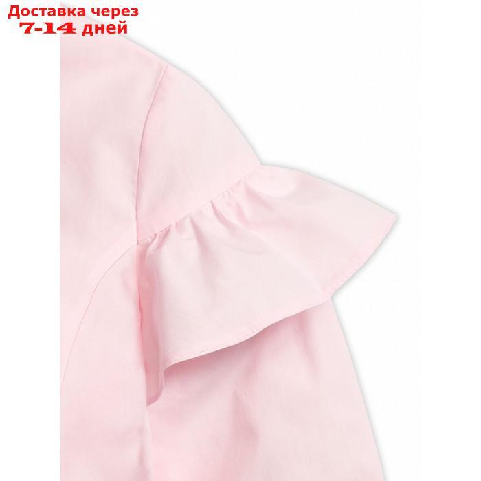Блузка для девочек, рост 152 см, цвет розовый - фото 4 - id-p226967019